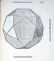 Dodecahedron Abscisum Solidum, Illustration from 